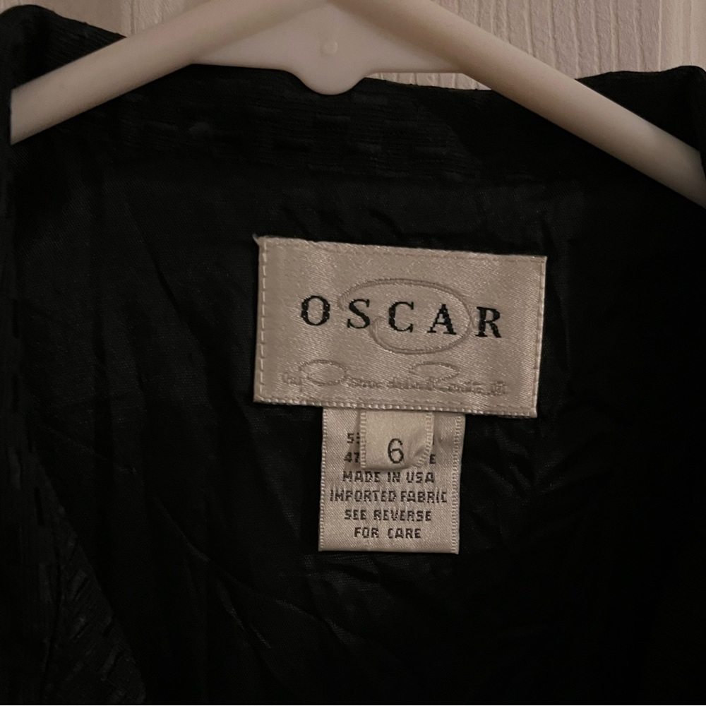 Oscar de la Renta Collared Shift Dress - Picture 3 of 5